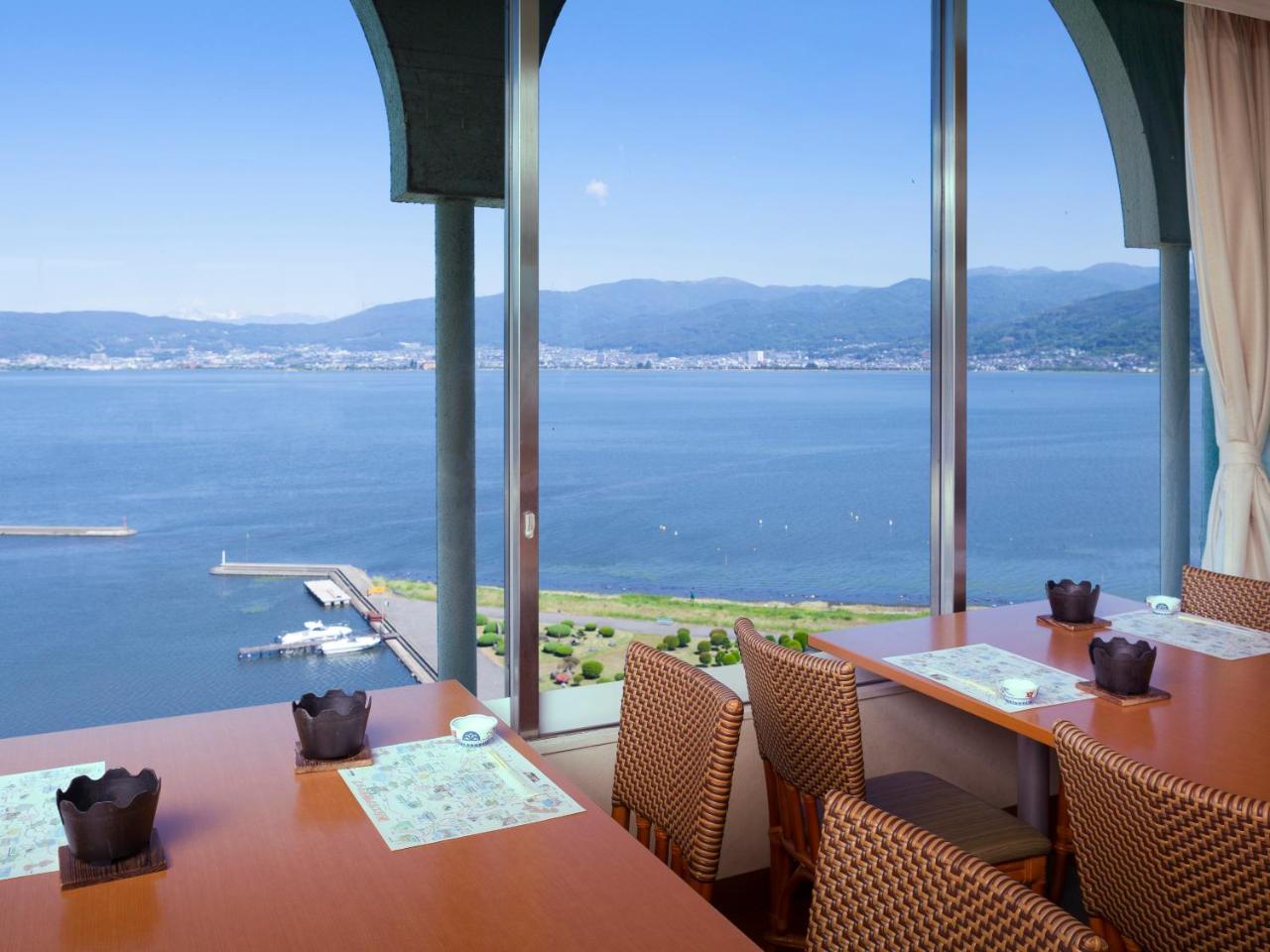 Suwa Lakeside Hotel Ngoại thất bức ảnh